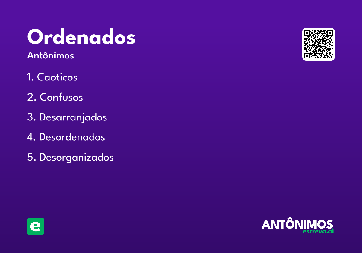 ordenados
