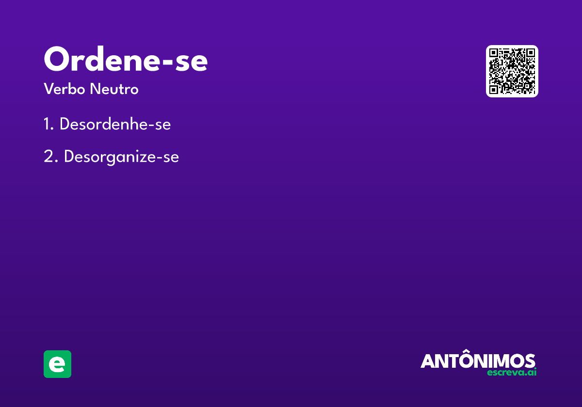 ordene-se