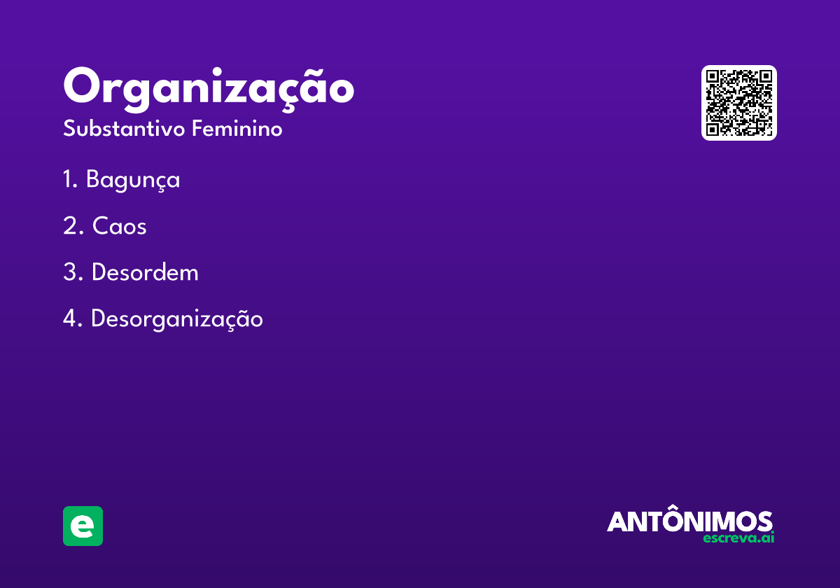 organização