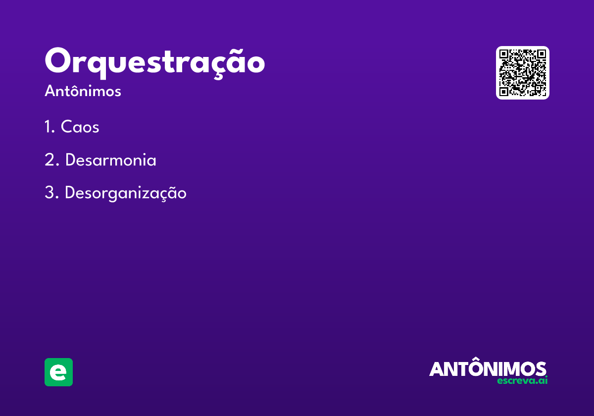 orquestração
