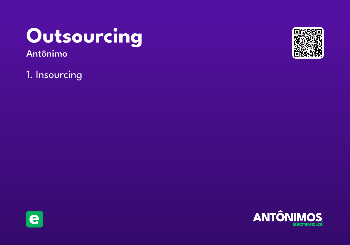 outsourcing