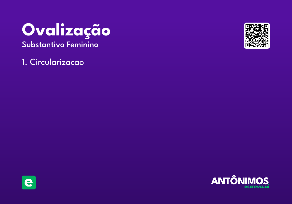ovalização
