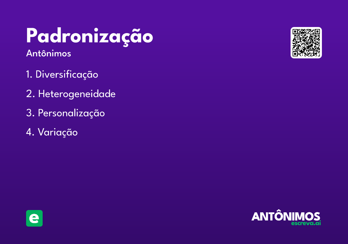 padronização