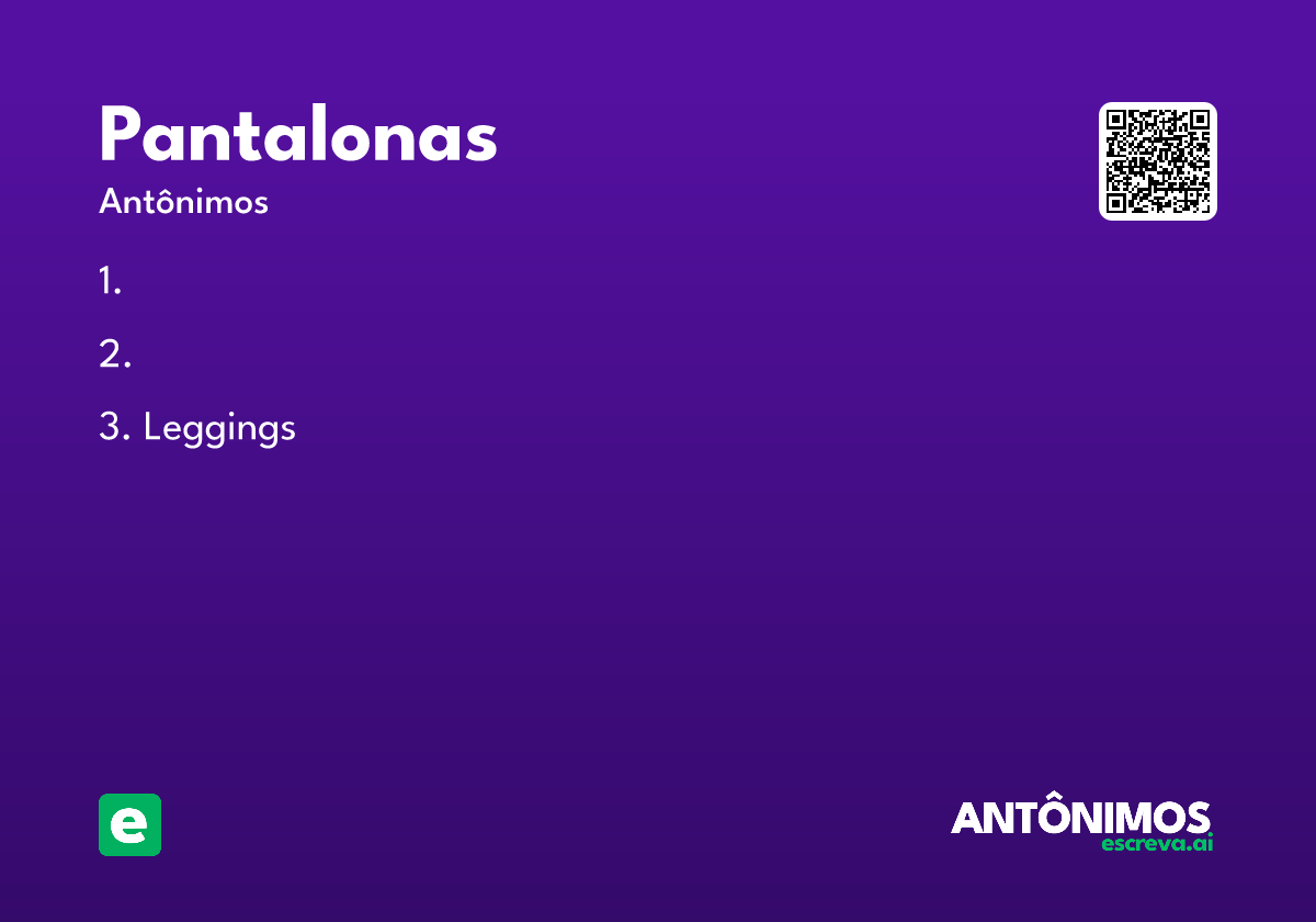 pantalonas
