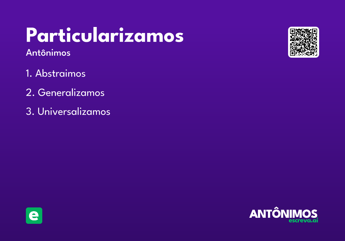 particularizamos