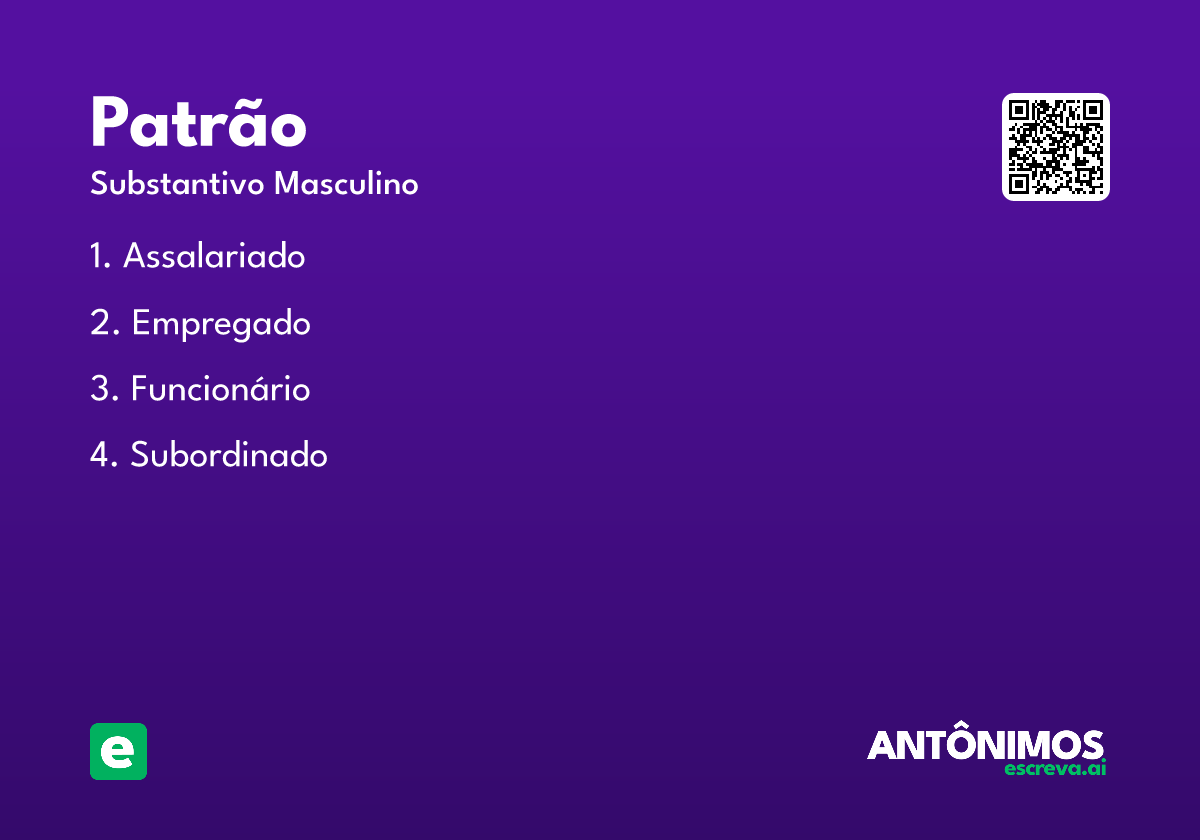patrão