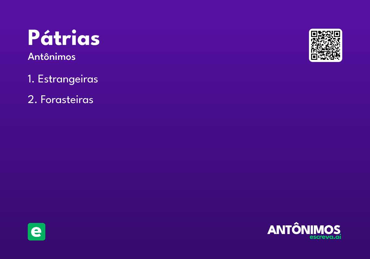 pátrias