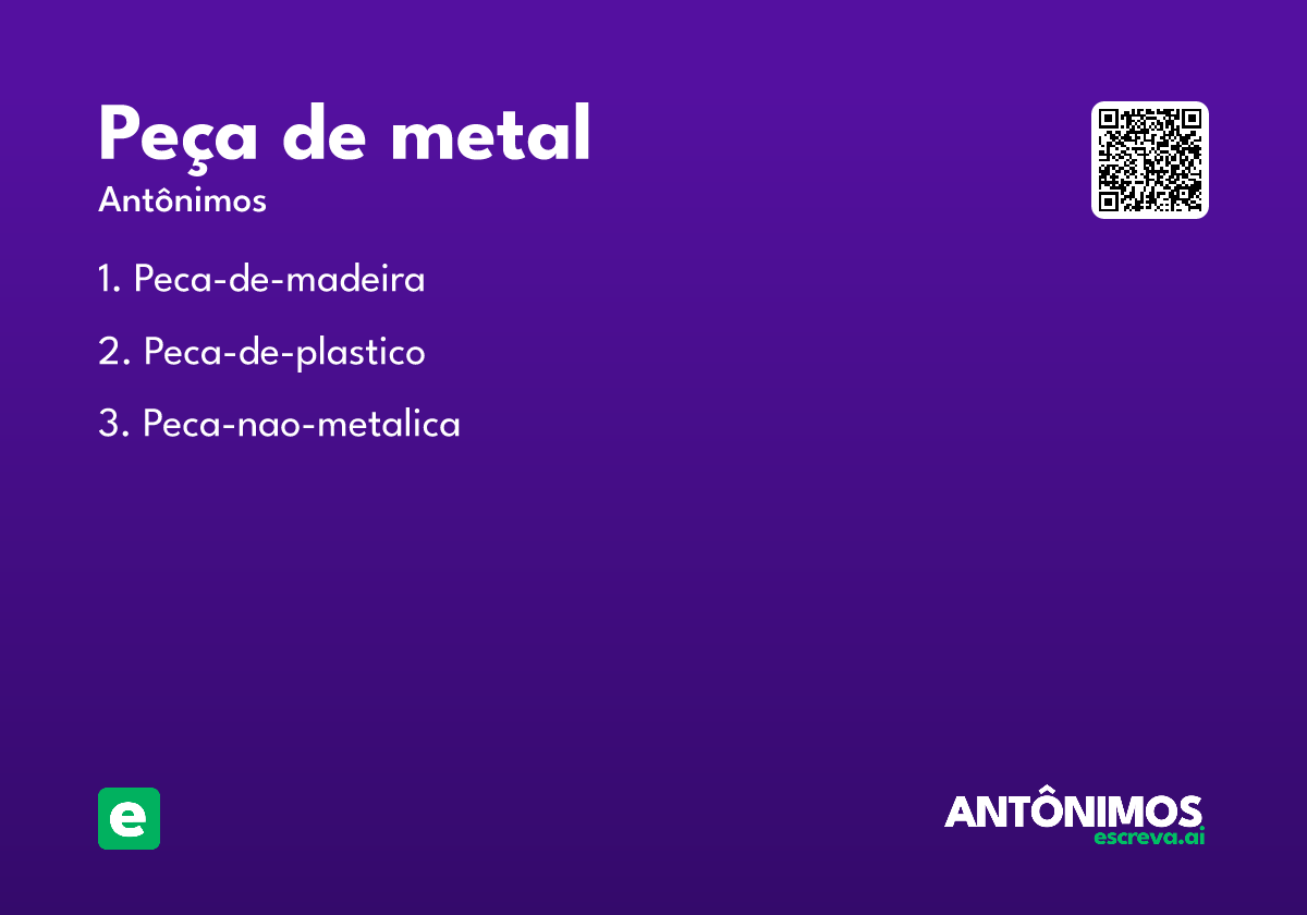 peça de metal