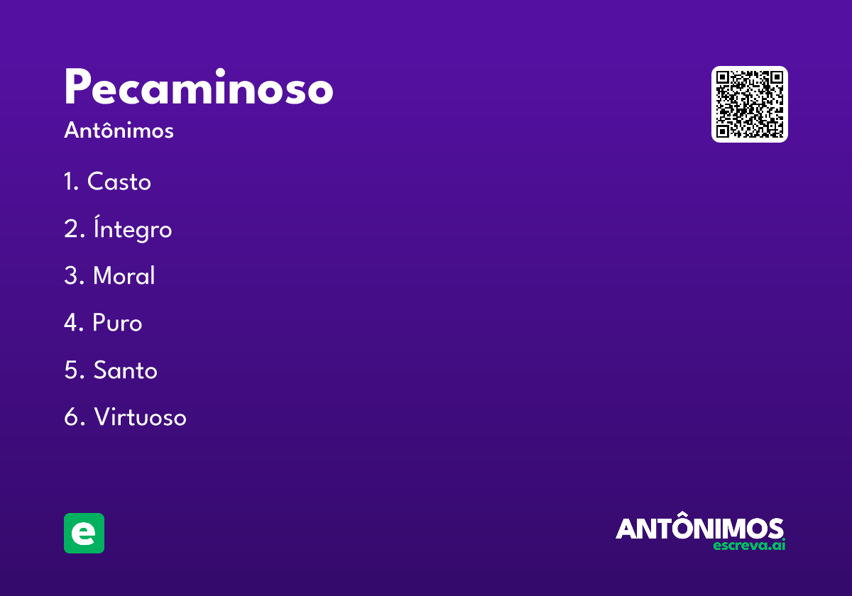 pecaminoso