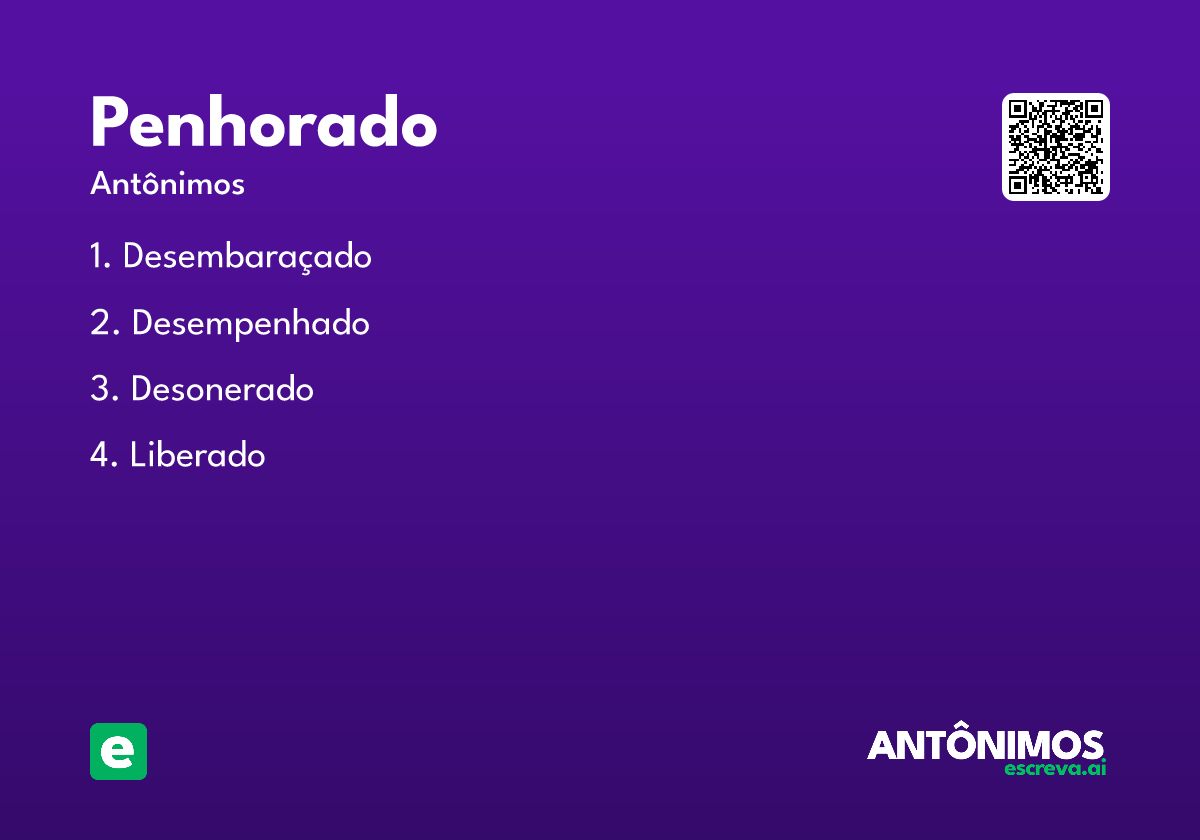 penhorado