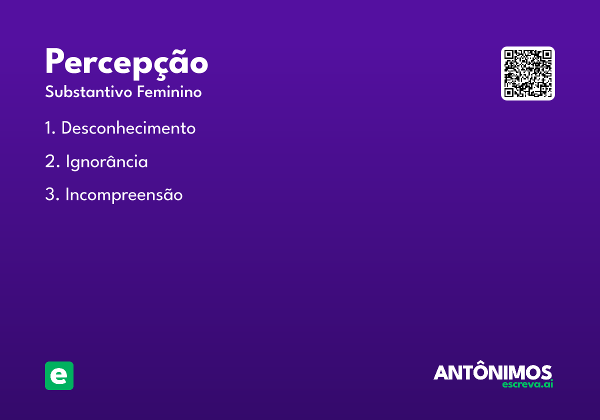 percepção