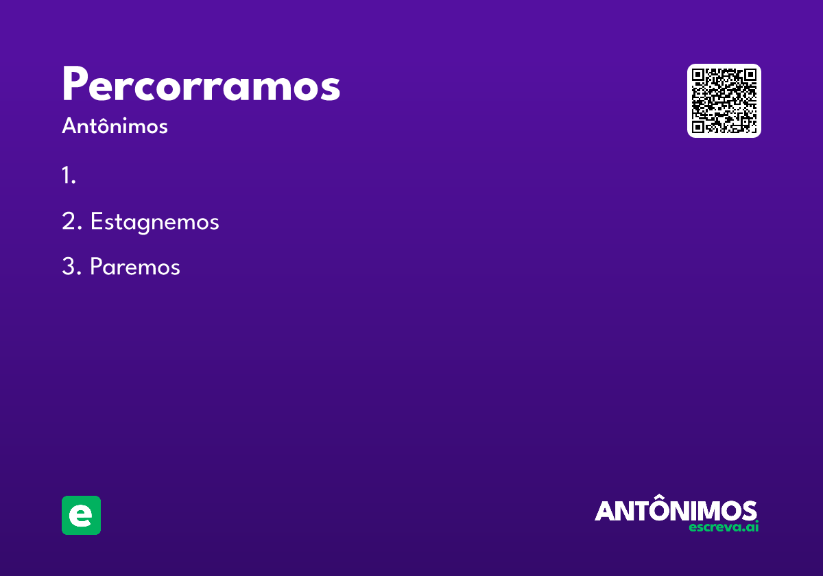 percorramos