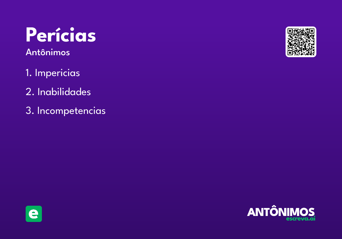 perícias