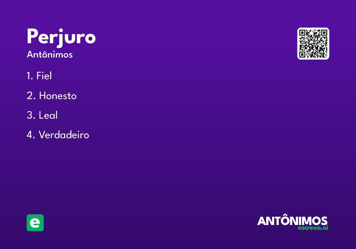 perjuro