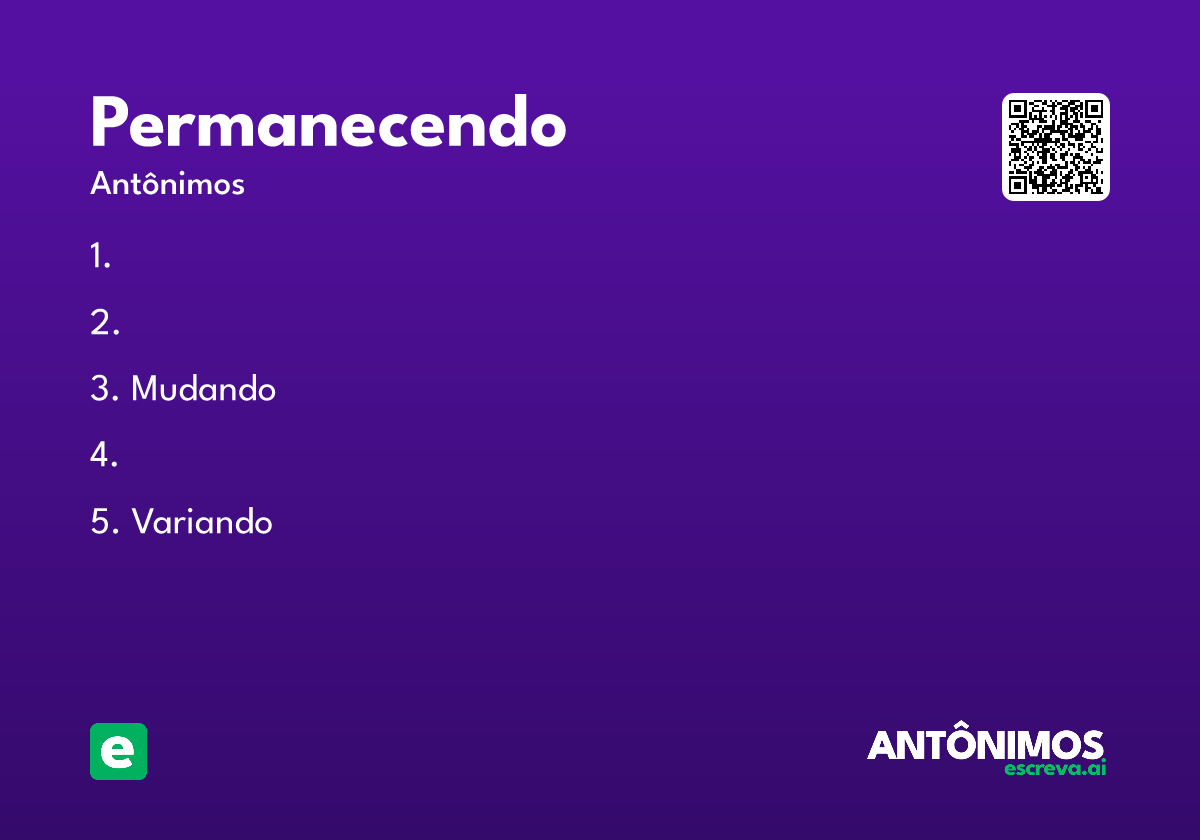 permanecendo