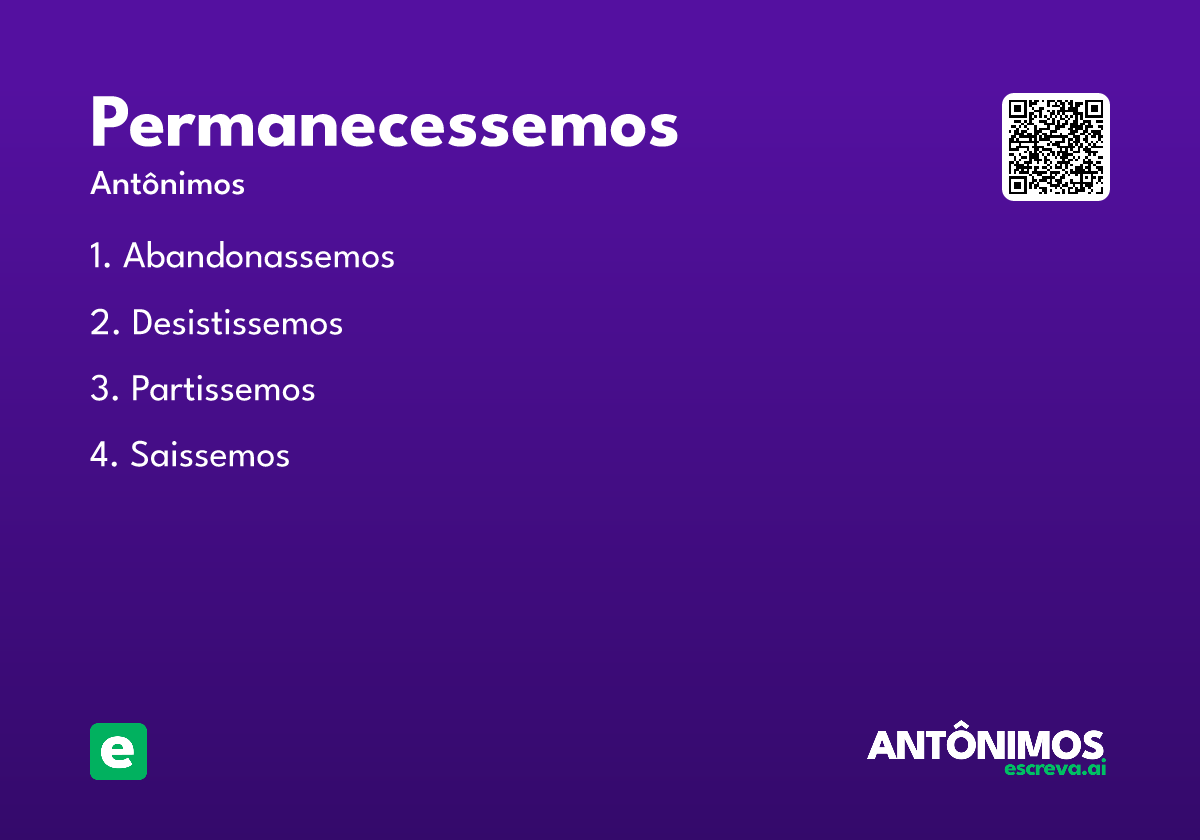 permanecessemos