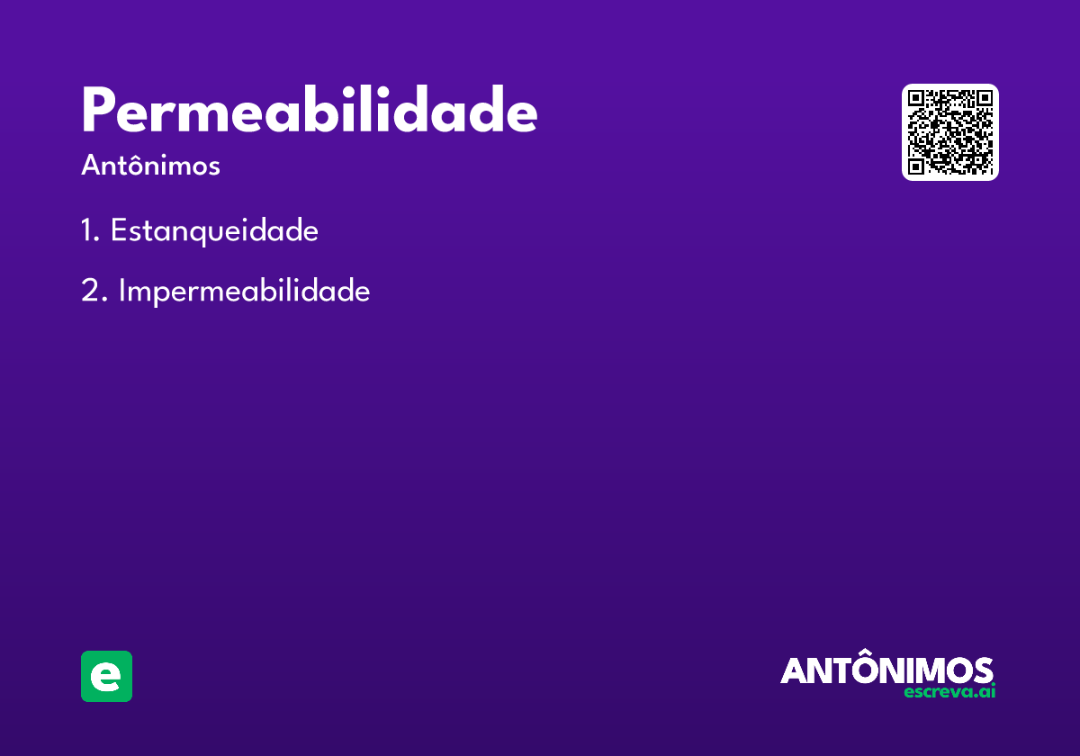 permeabilidade