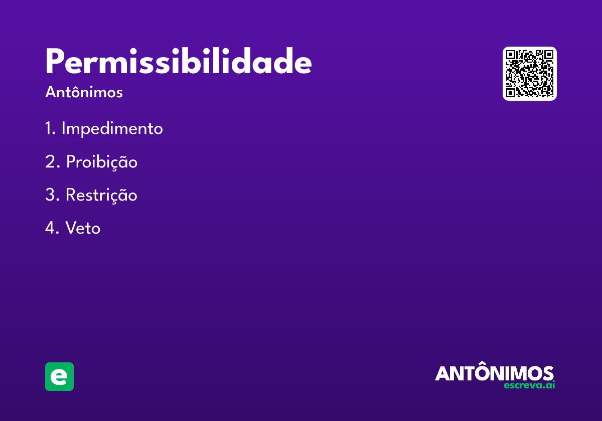 permissibilidade