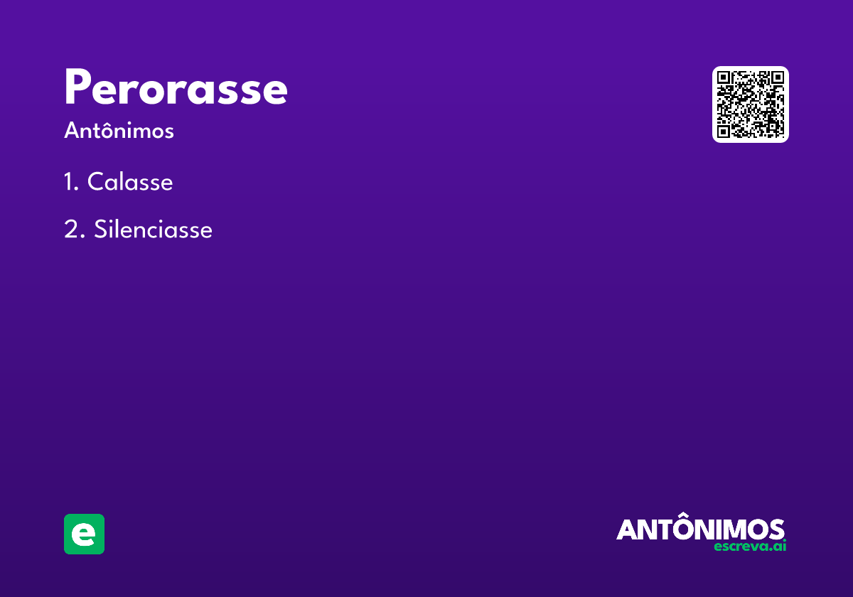 perorasse