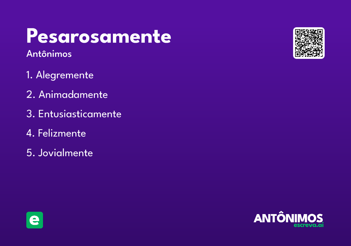 pesarosamente