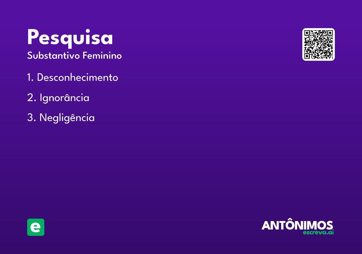 pesquisa