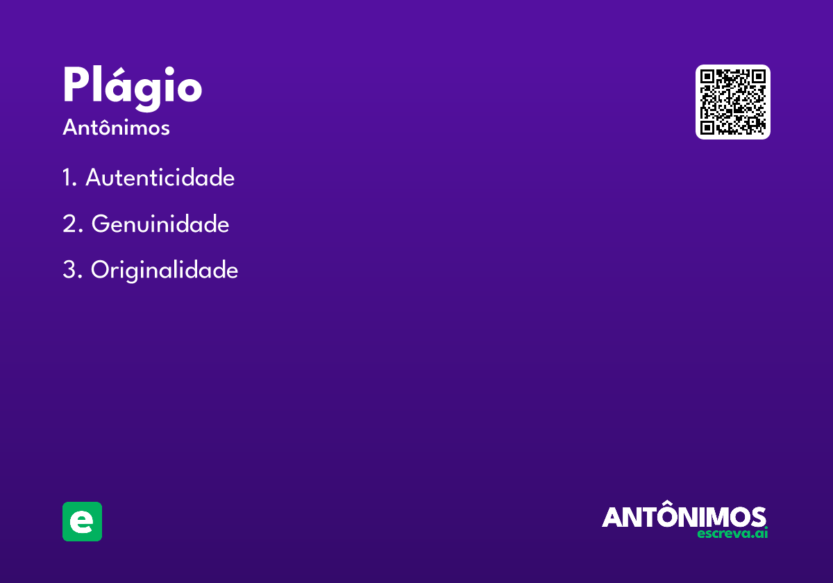 plágio
