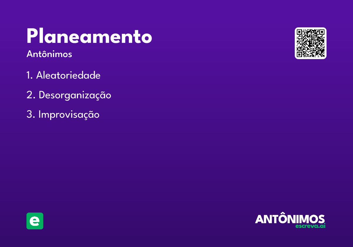 planeamento