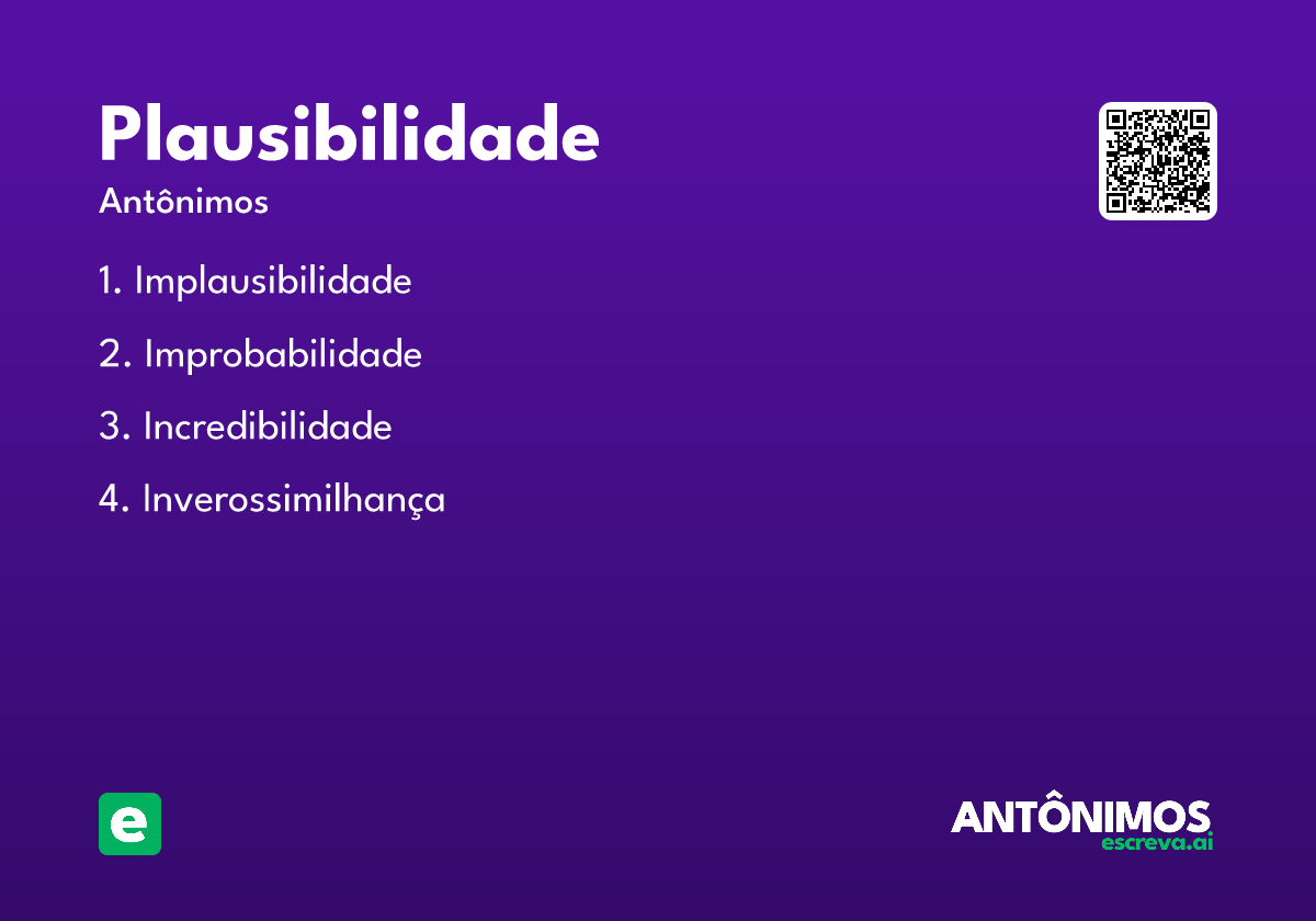 plausibilidade