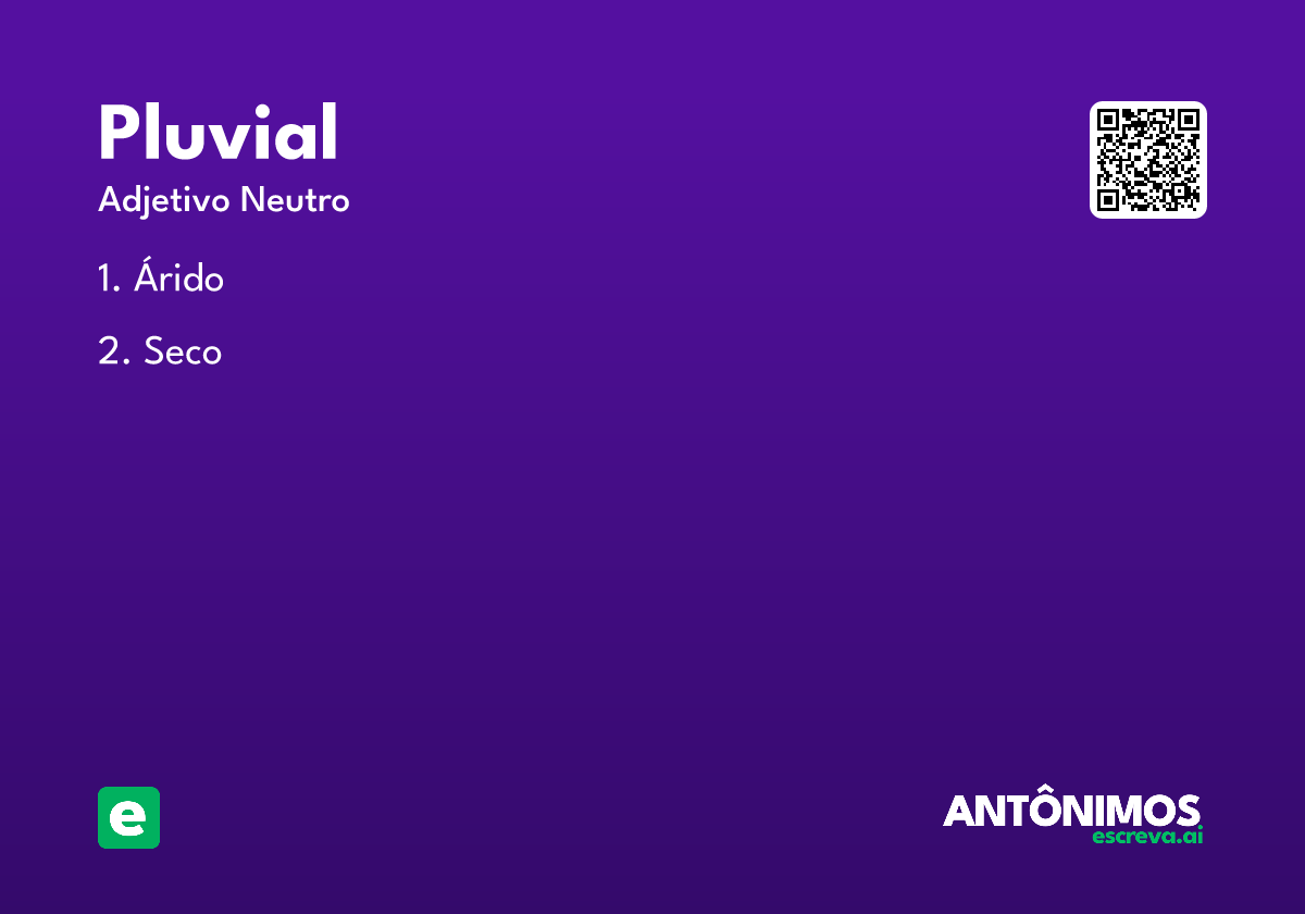 pluvial