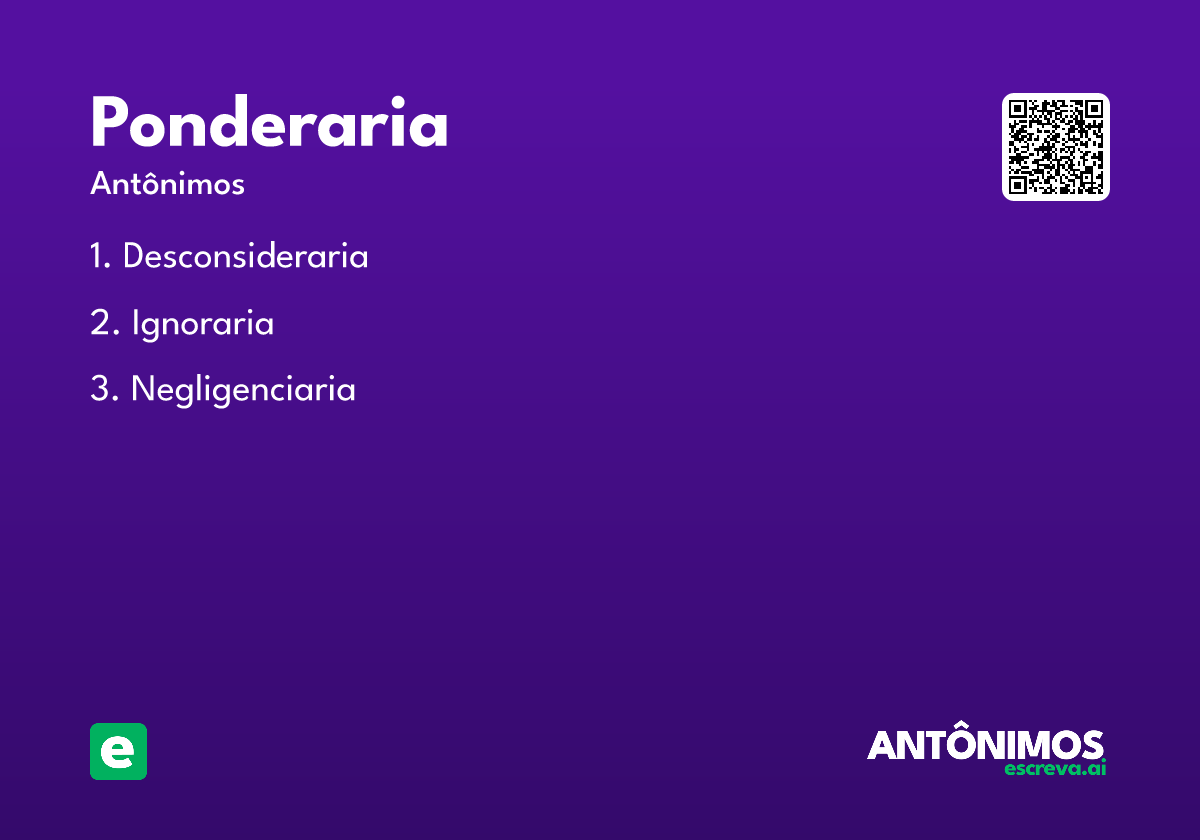 ponderaria