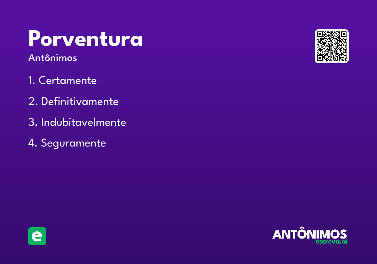 porventura
