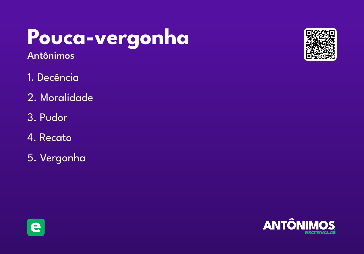 pouca-vergonha