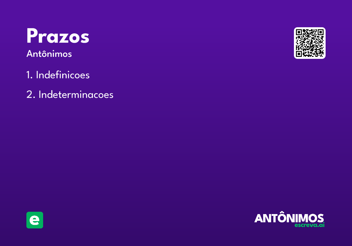 prazos
