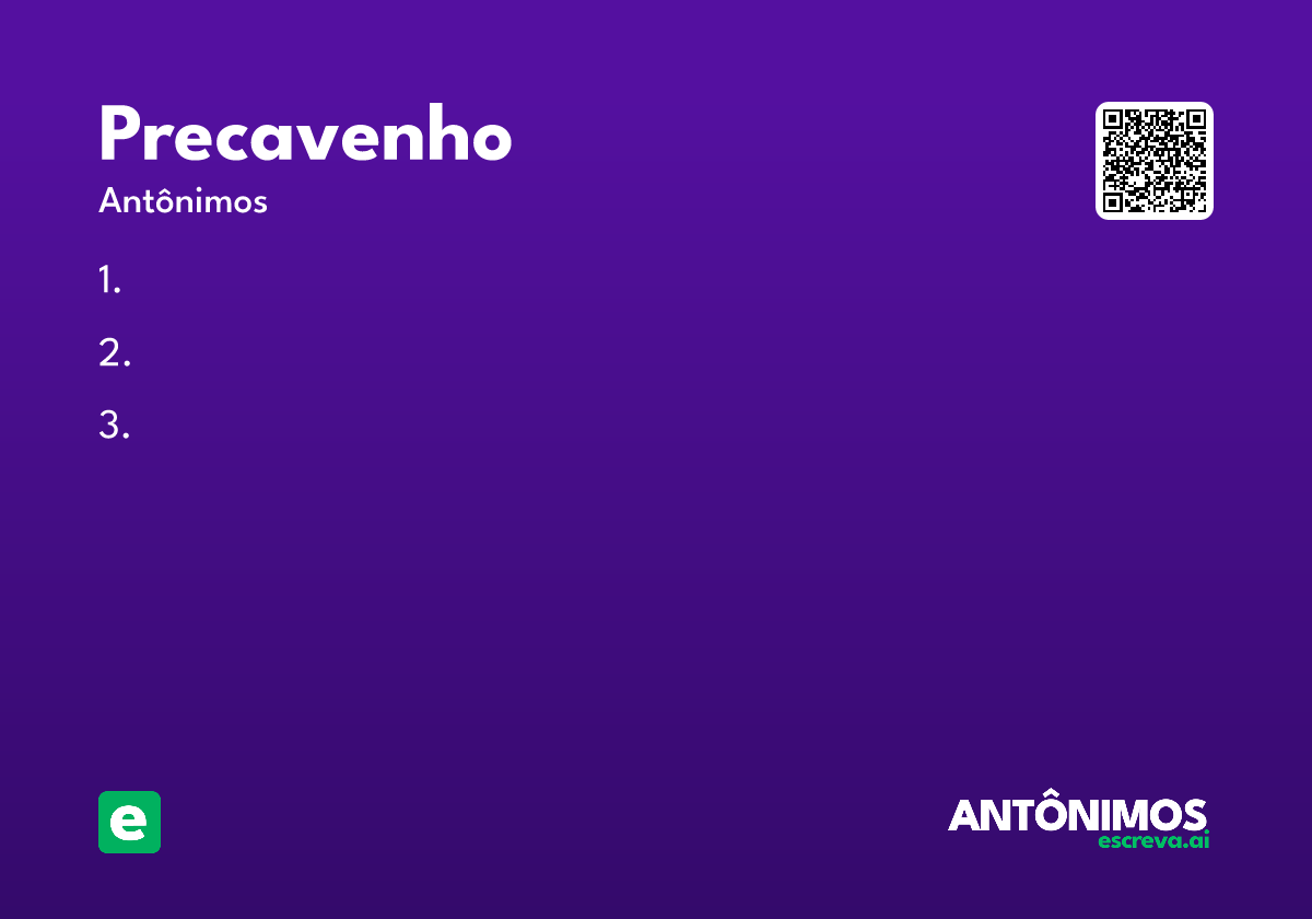 precavenho
