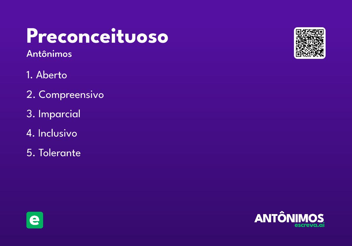 preconceituoso