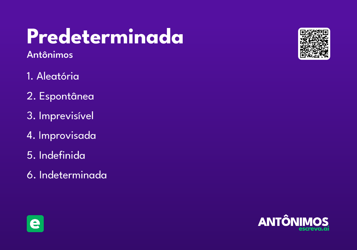 predeterminada
