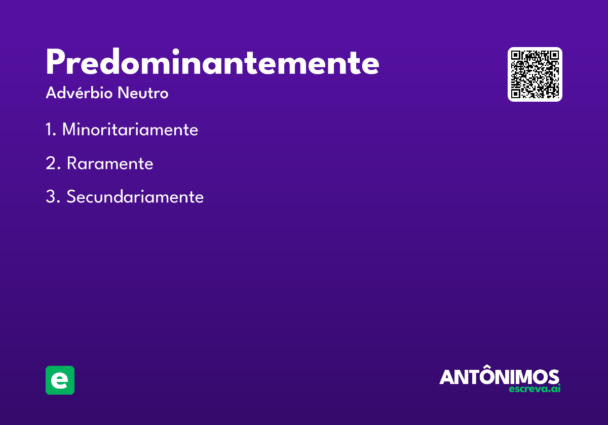 predominantemente