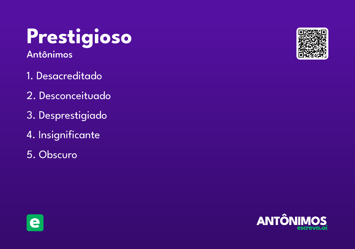 prestigioso
