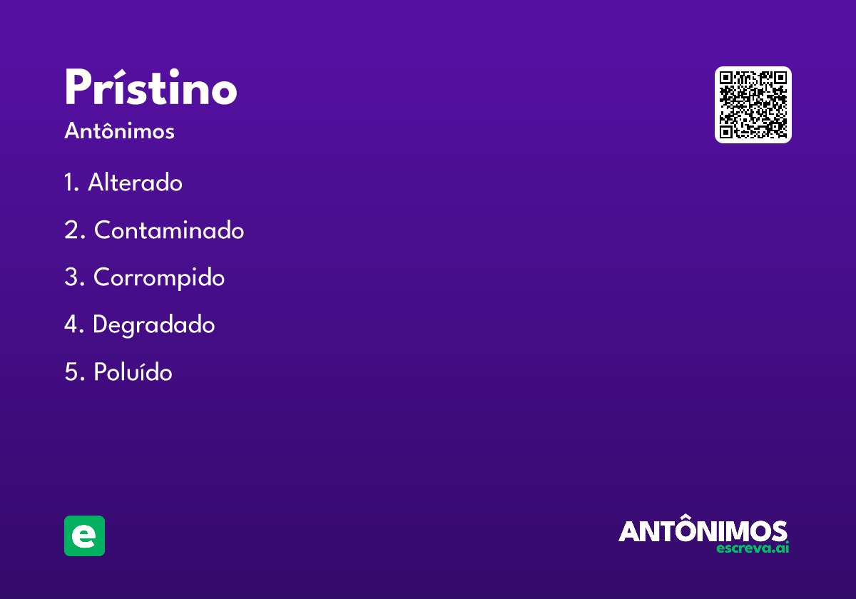 prístino
