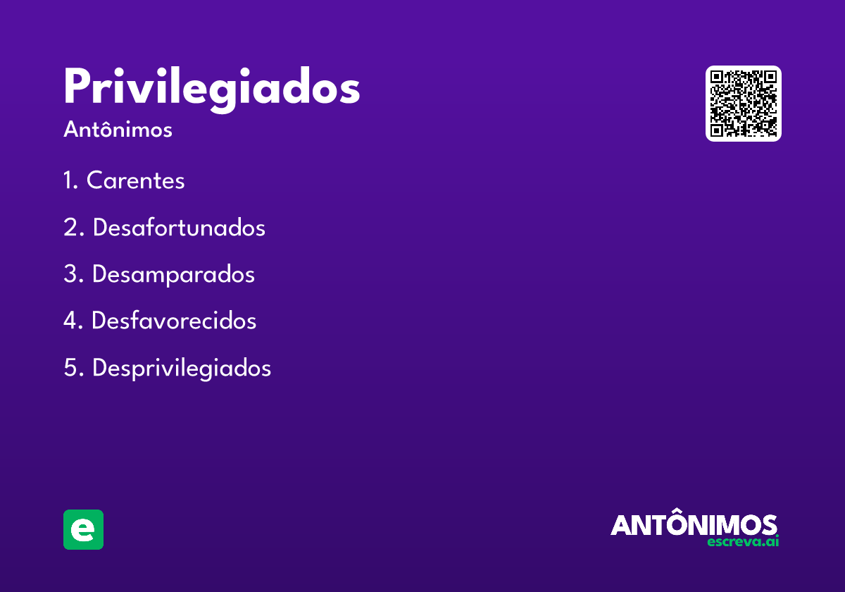 privilegiados