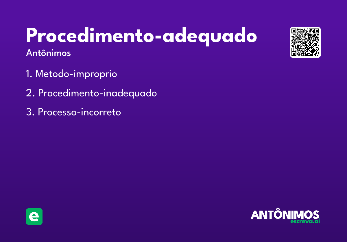 procedimento-adequado
