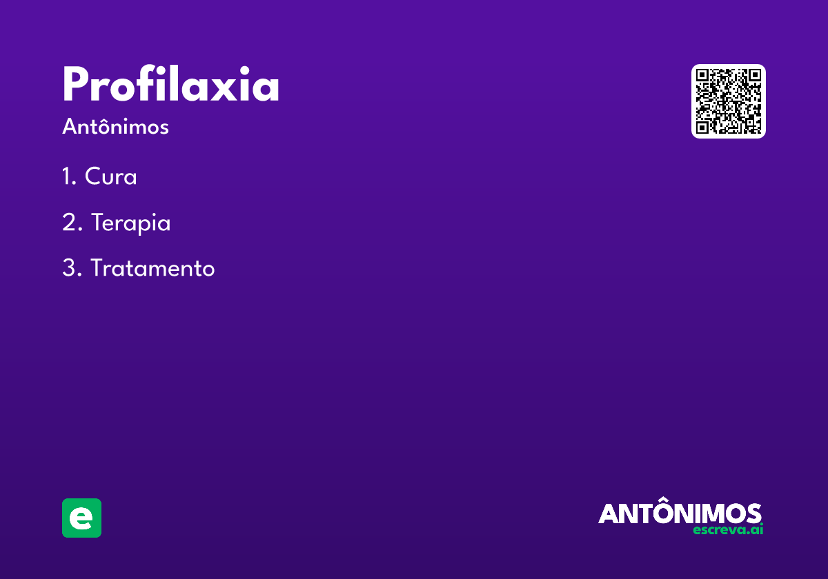 profilaxia