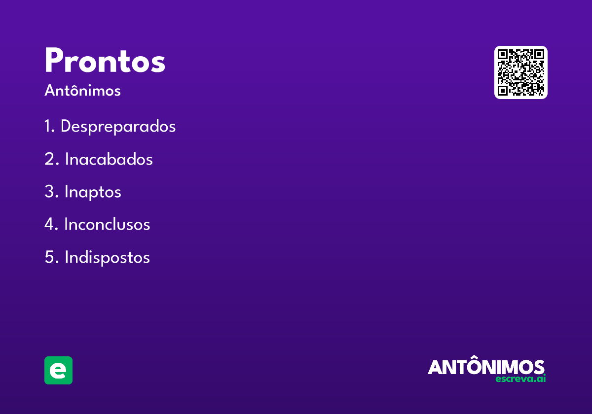 prontos