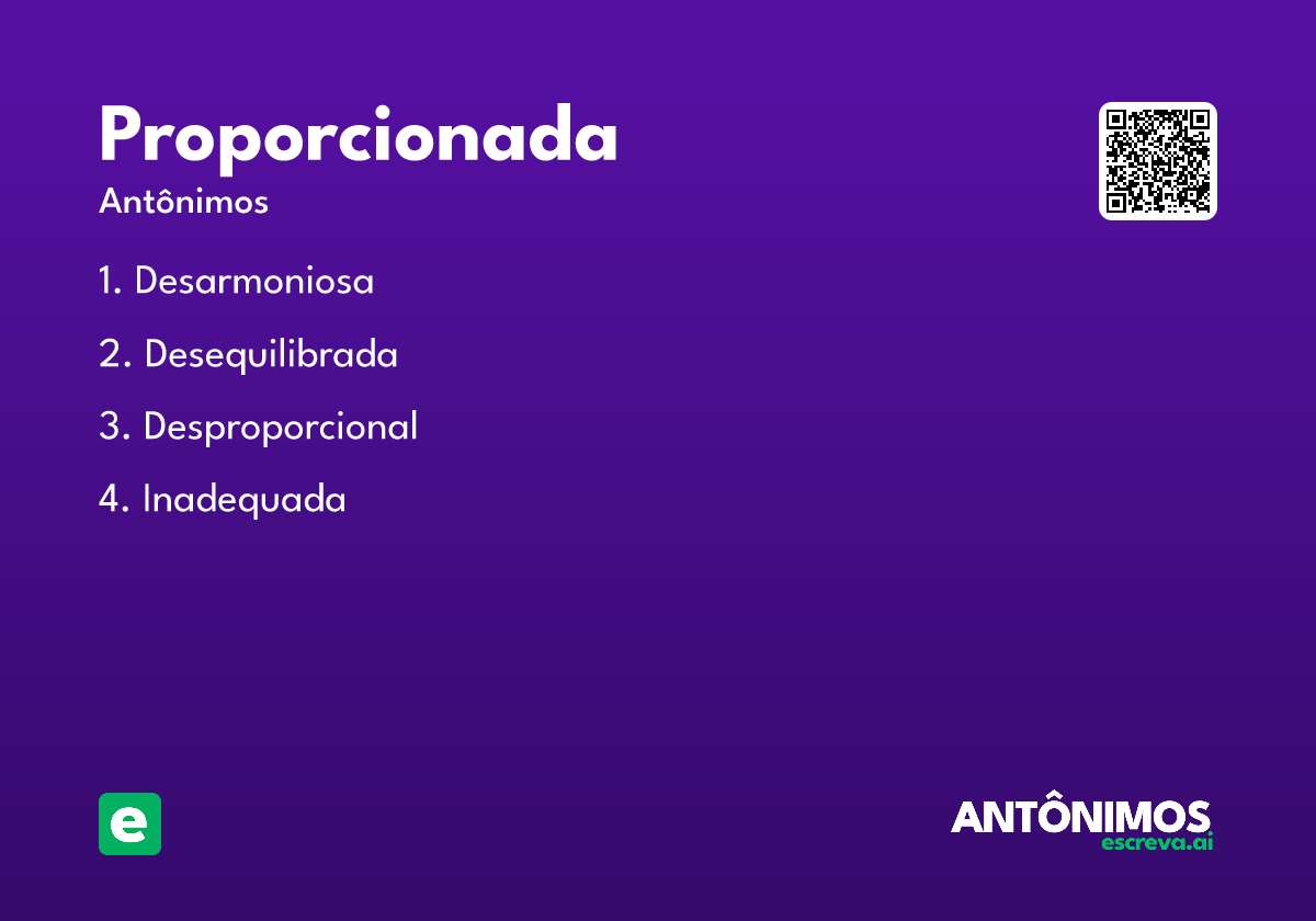 proporcionada
