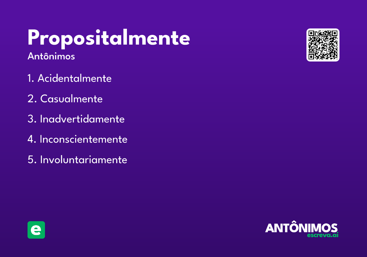 propositalmente
