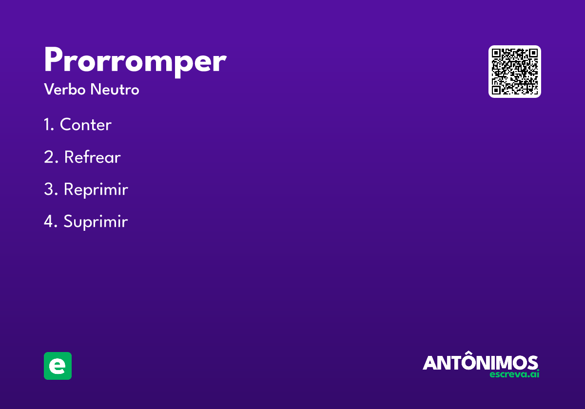 prorromper