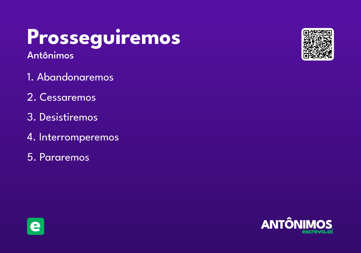 prosseguiremos