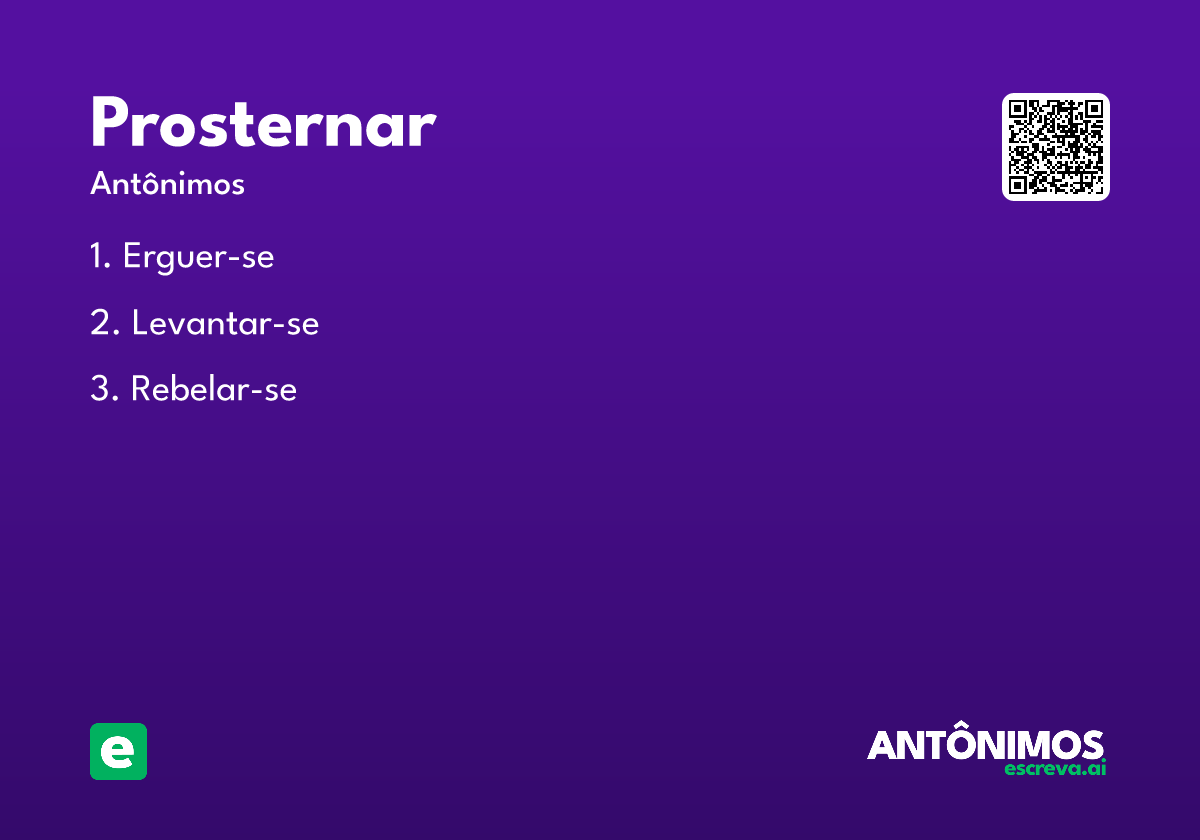 prosternar