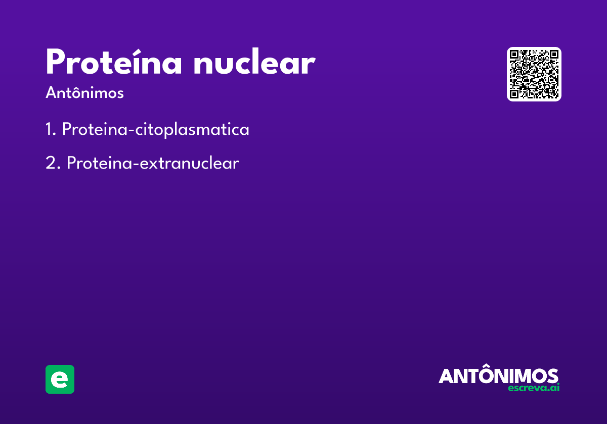 proteína nuclear