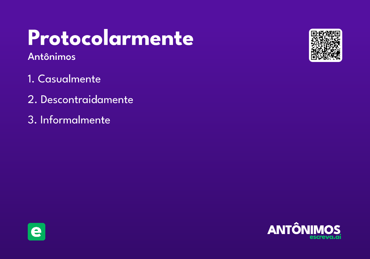 protocolarmente